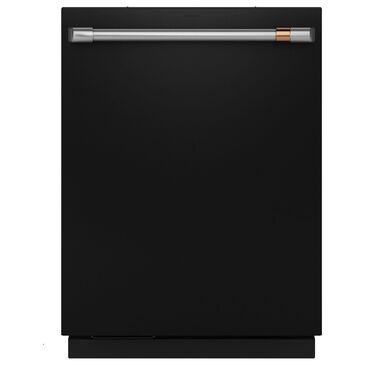 Cafe 24" Built-In Smart Dishwasher in Matte Black and Brushed Stainless, , large