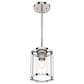 Hunter Astwood 1-Light Mini Pendant in Polished Nickel, , large