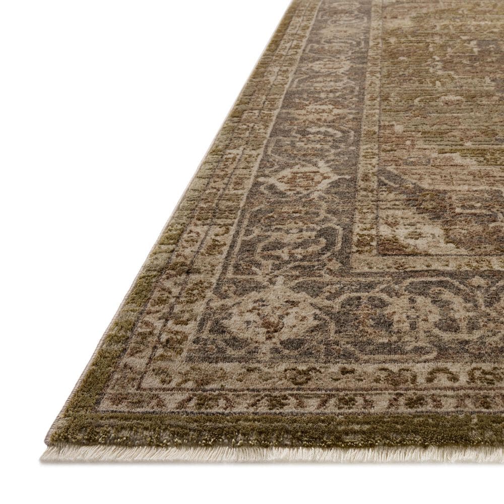 Loloi Haywood Moss and Charcoal 2&#39;7&quot; x 8&#39; Runner, , large