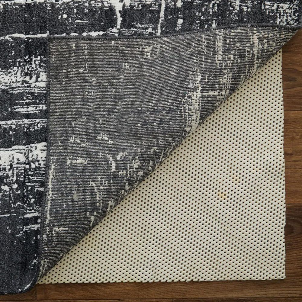 Feizy Coda 8929F 3&#39;6&quot; x 5&#39;6&quot; Black and White Area Rug, , large