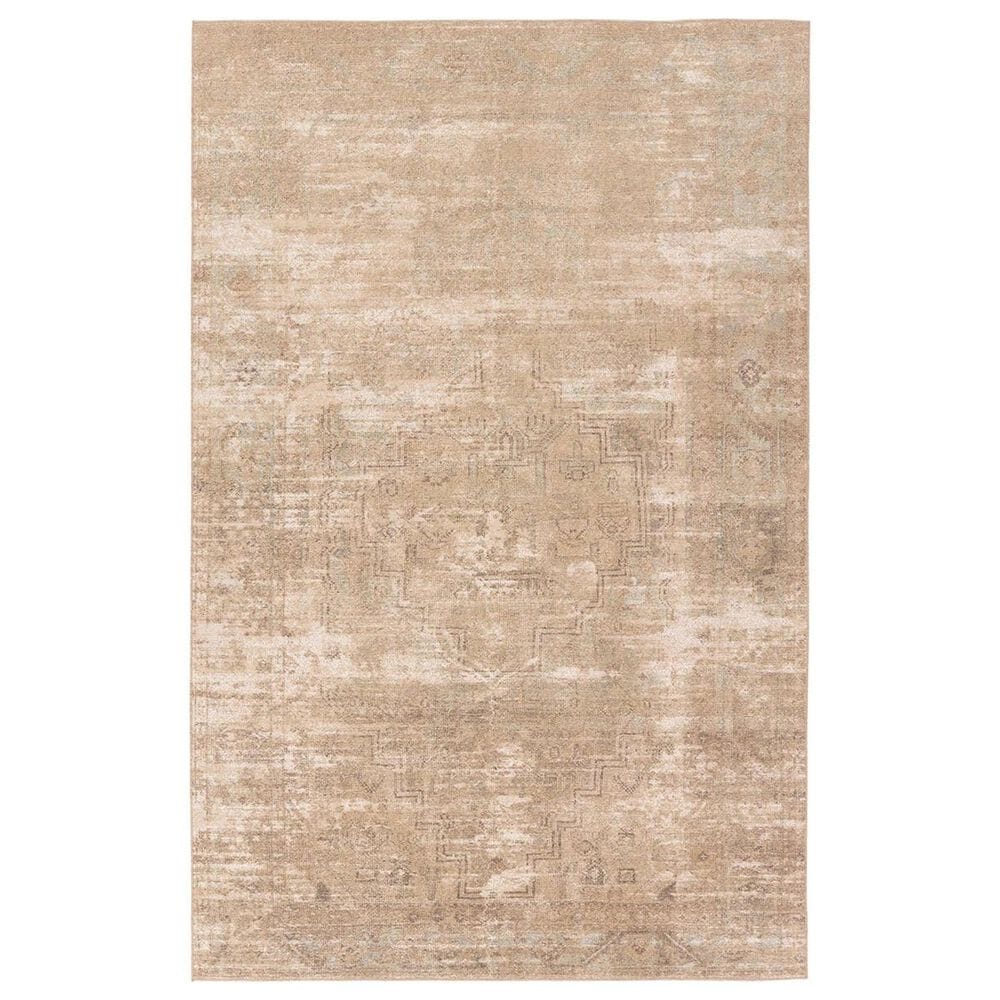 Jaipur Edage Leshni 2"6" x 8" Caribou, Spray Green, Pale Khaki and Fog Runner, , large