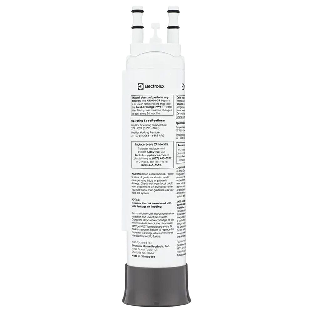 Electrolux PureAdvantage Water Filter Bypass in White, , large