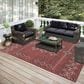 Dalyn Rug Company Sedona Southwestern 5" x 7"6" Paprika Indoor/Outdoor Area Performance Rug, , large