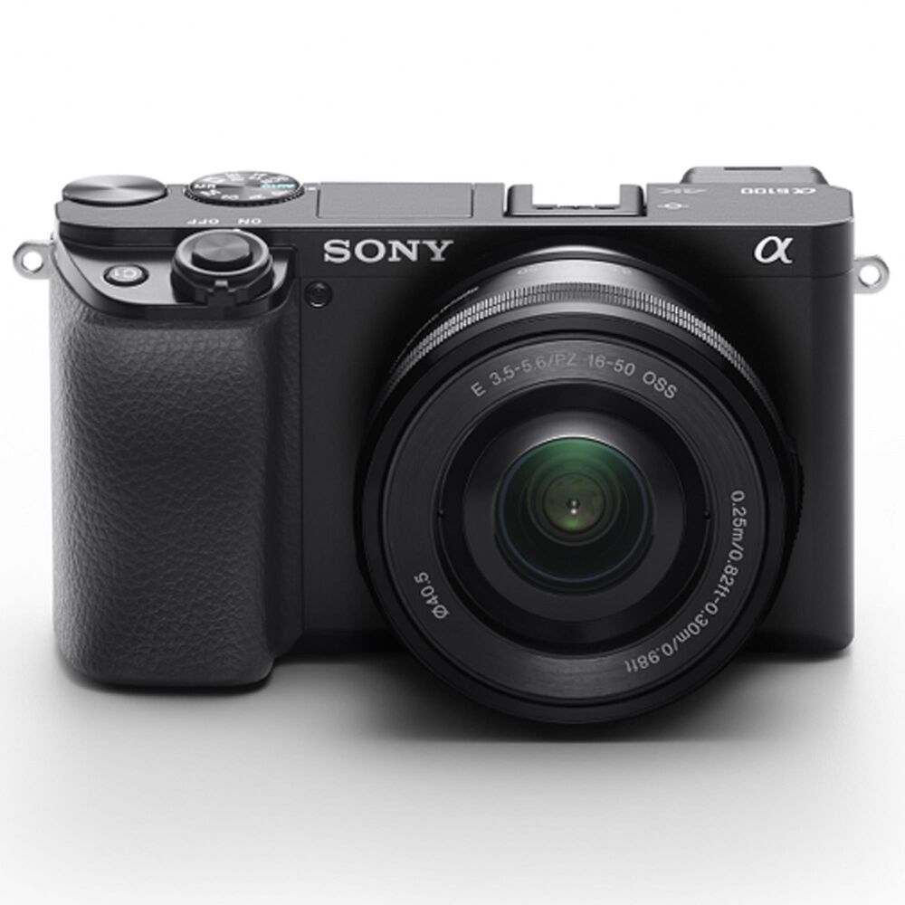 Sony Alpha 6100 APS-C Mirrorless Interchangeable Lens Camera in Black, , large