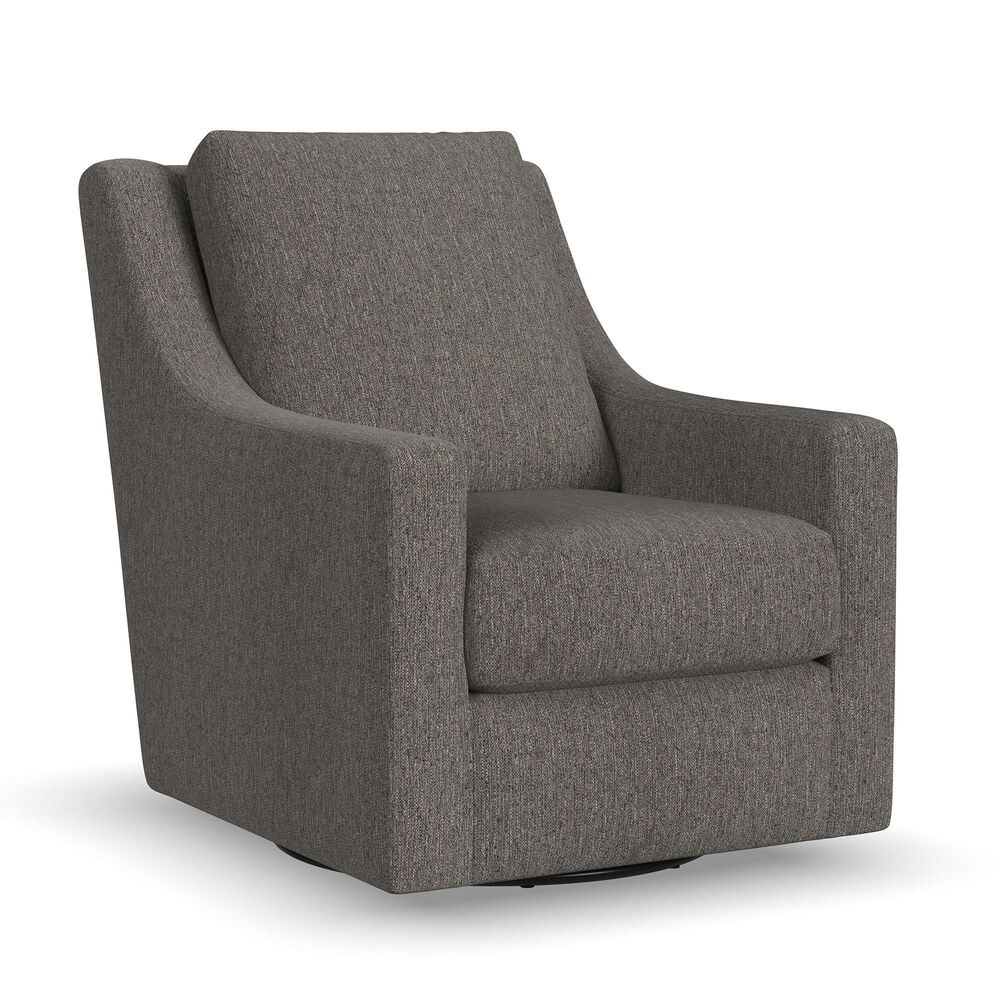 Flexsteel Murph Swivel Glider Chair in Carbon, , large