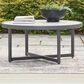 Ashley Ocean Beach Round Cocktail Table in Gray, , large