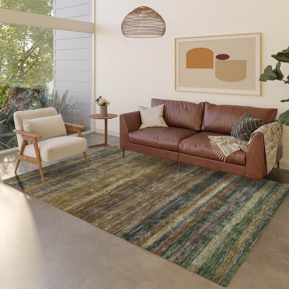 Dalyn Rug Company Kochi KC5 Brown 3&#39; x 5&#39; Area Rug, , large