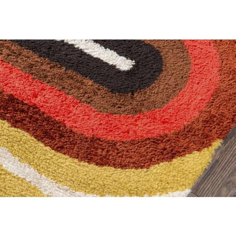 Novogratz Retro RET-2 2&#39;3&quot; x 7&#39;6&quot; Red Runner, , large