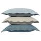 D.V. KAP Home Lena Flange 24" Square Throw Pillow in Lapis, , large