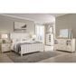 Ashley Shaybrock 5-Drawer Dresser in Antiqued White and Brown, , large