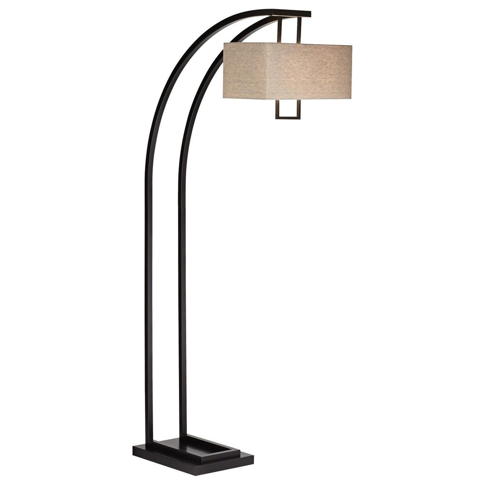Pacific Coast Lighting Aiden Place Floor Arc Lamp in Oiled Bronze, , large