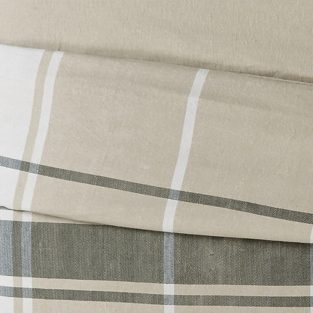 Pem America Truly Soft Preston 3-Piece King Comforter Set in Khaki, , large