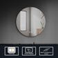 Lexora Home Nordica 28" Circular LED Vanity Mirror, , large