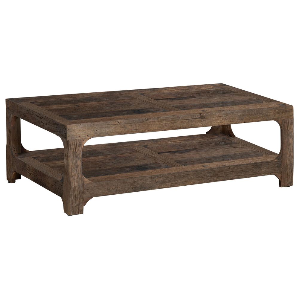 Crestview Collection Hickory Ridge Cocktail Table in Dark Brown, , large