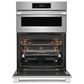 Frigidaire Professional Professional 2-Piece Kitchen Package with 30" Microwave Combination Wall Oven and 30" Electric Cooktop in Stainless Steel, , large