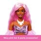 Barbie Deluxe Style Doll with Dress and Velvet Gloves in Pink, , large