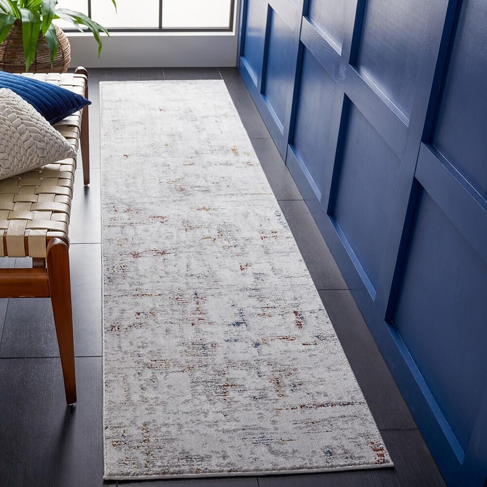 Safavieh Craft CFT961F 2&#39;2&quot; x 9&#39; Grey and Gold Runner, , large
