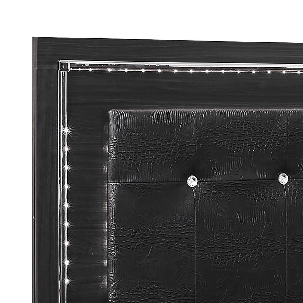 Ashley Kaydell King Panel Bed in Dark Gray, , large