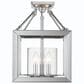 Golden Lighting Smyth 3-Light Convertible Pendant in Chrome, , large