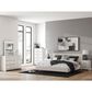 Ashley Zuraleus 3-Piece King Upholstered Platform Bedroom Set in Matte White, , large