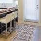 Central Oriental Rugease Velveteen Raquel Light Gray and Beige 2"3" x 6" Runner, , large