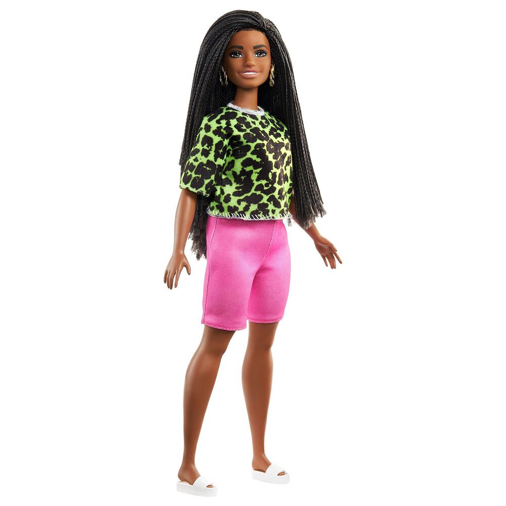 Barbie Fashionista Long Braids in Neon Look, , large