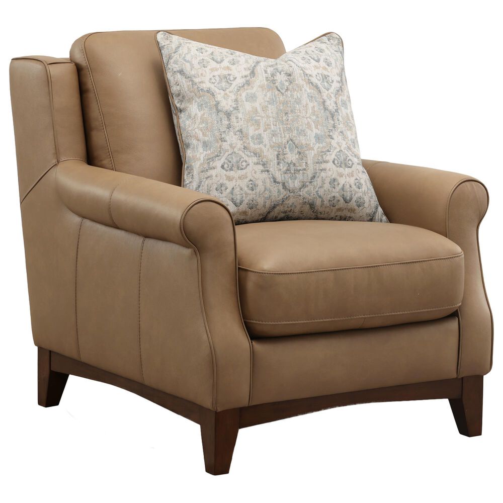 Simon Li Accent Chair in Aline Toast, , large