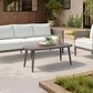 Zuo Modern Foret Patio Coffee Table in Brown, , large