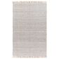 Surya Sara Gray, Brown, Black, Cream and Dark Brown 12" x 15" Area Rug, , large
