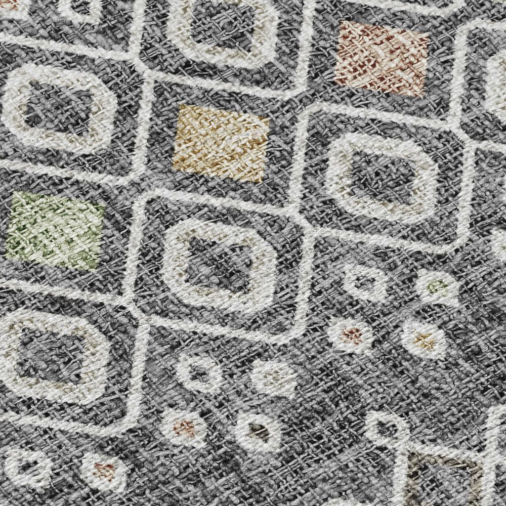 Dalyn Rug Company Portico PO4 Gray 5&#39; x 7&#39;6&quot; Area Rug, , large
