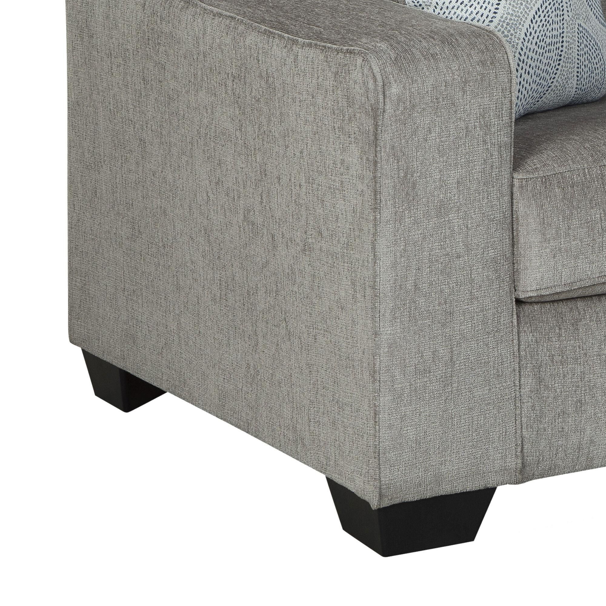 Ashley Altari, Sharstorm and Norbert 7-Piece Living Room Set in Alloy