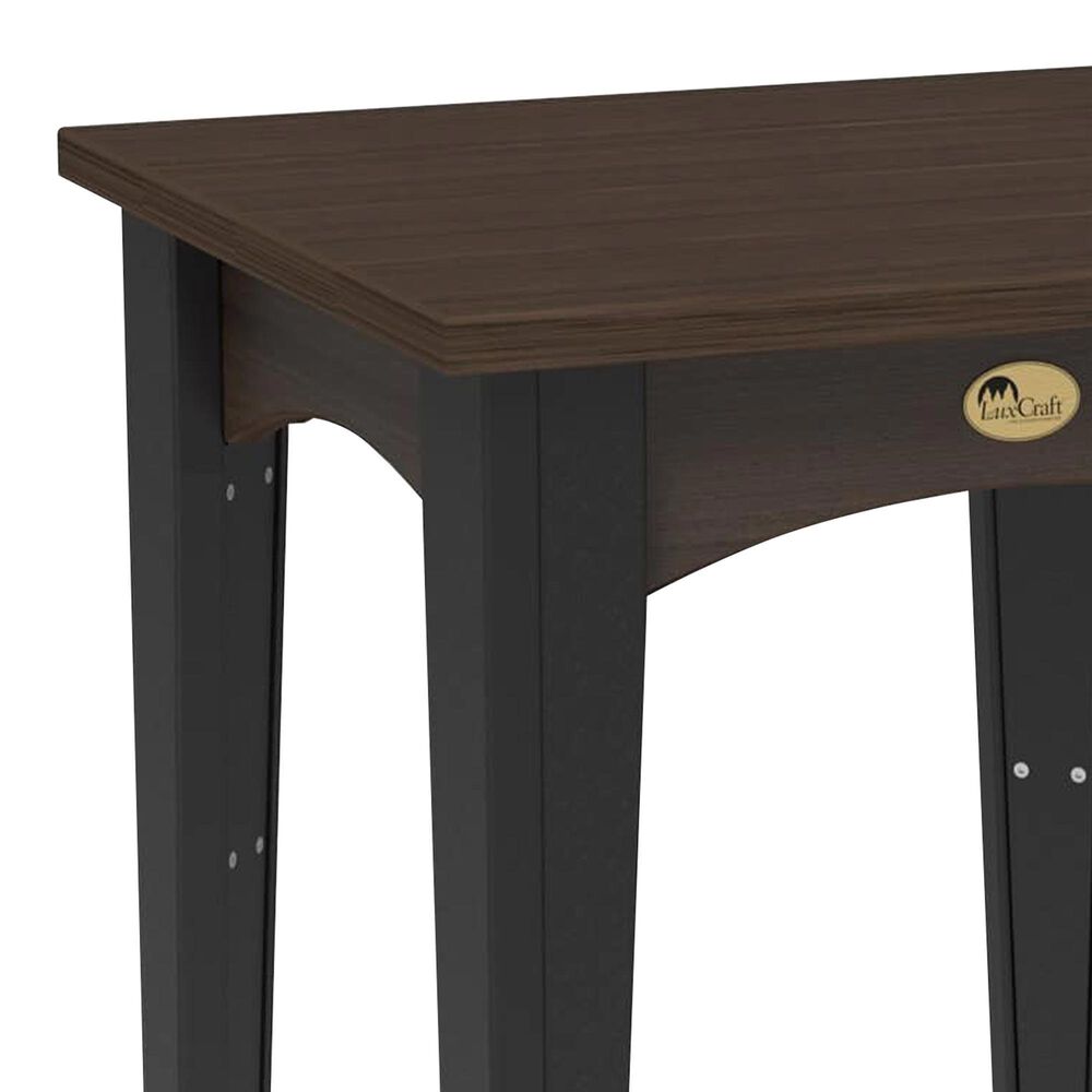 Amish Orchard Island End Table in Brazilian Walnut and Black, , large