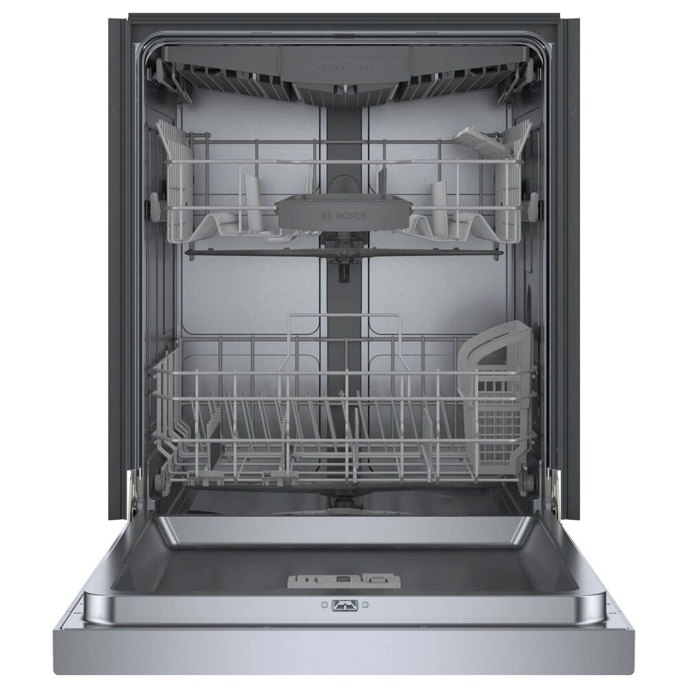 Bosch 300 Series 24&#39;&#39; Built-In Recessed Handle Dishwasher with 5 Wash Cycles in Stainless Steel, , large