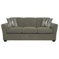 England Furniture Smyrna Stationary Queen Sleeper with Visco Memory Foam Mattress in Vance Bamboo, , large