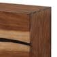 Hearth and Haven 2-Drawer Nightstand in Smokey Walnut and Coffee Bean, , large