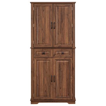 HOMLUX 71" Tall Kitchen Pantry Cabinet with 3 Pull Out Cabinet Organizers in Brown, , large