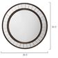 Splendor Living Coltrane Wood Mirror in Antique Bronze, , large
