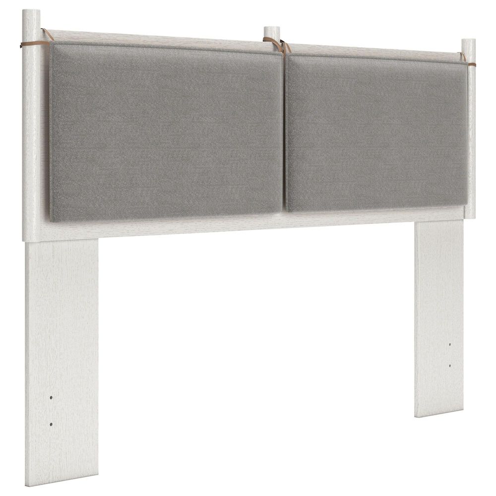 Ashley Aprilyn Queen Panel Headboard in White, , large