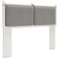 Ashley Aprilyn Queen Panel Headboard in White, , large