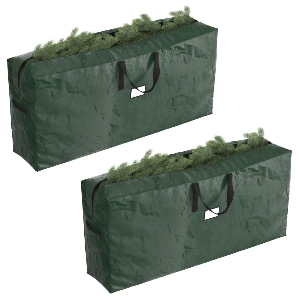 Timberlake 9&#39; Christmas Tree Storage Bag in Green &#40;Set of 2&#41;, , large