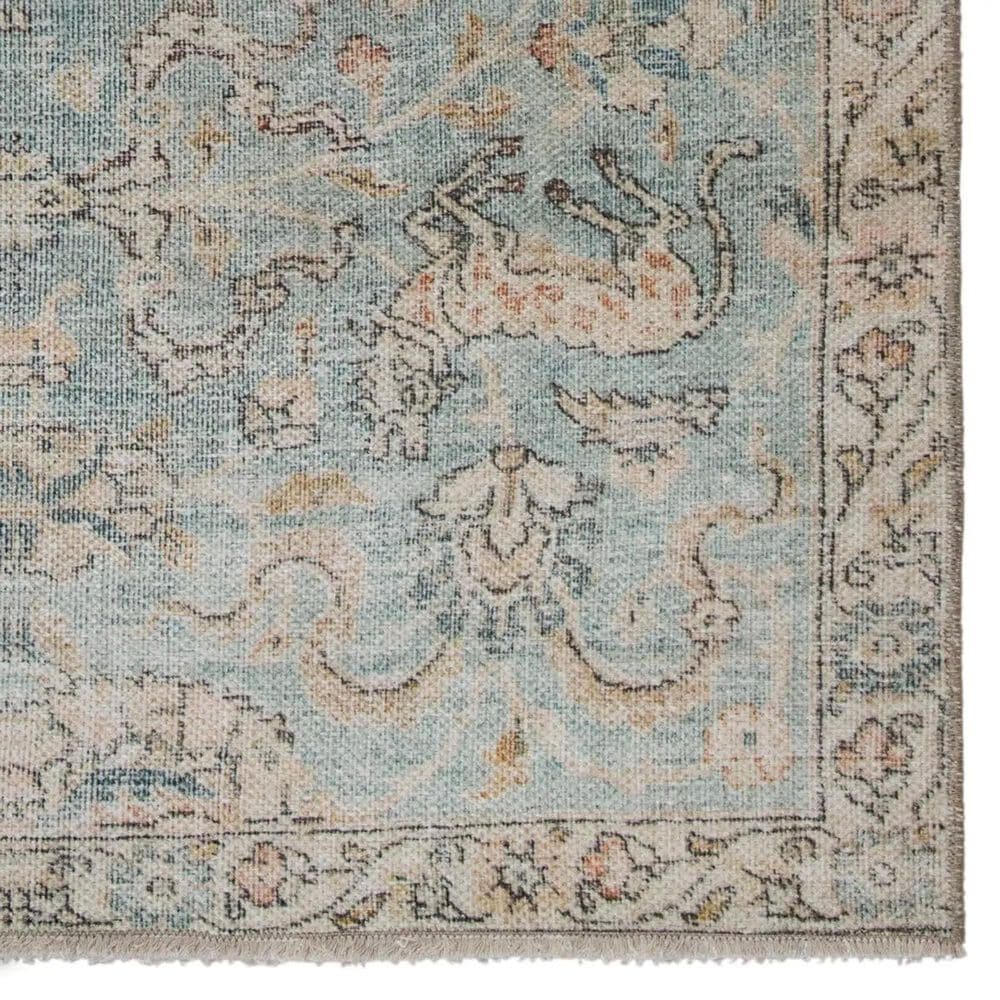 Jaipur Boheme Stag 5&#39; x 8&#39; Cloud Blue Area Rug, , large