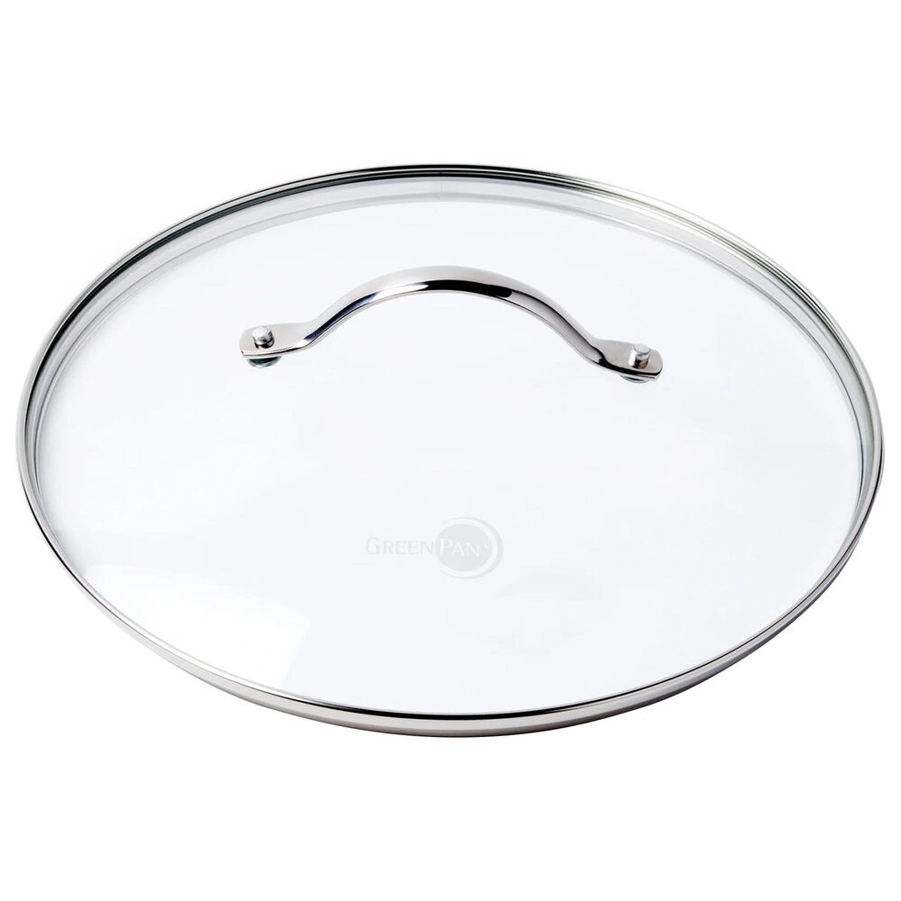 Green Pan 9.5" Glass Lid in Stainless Steel, , large