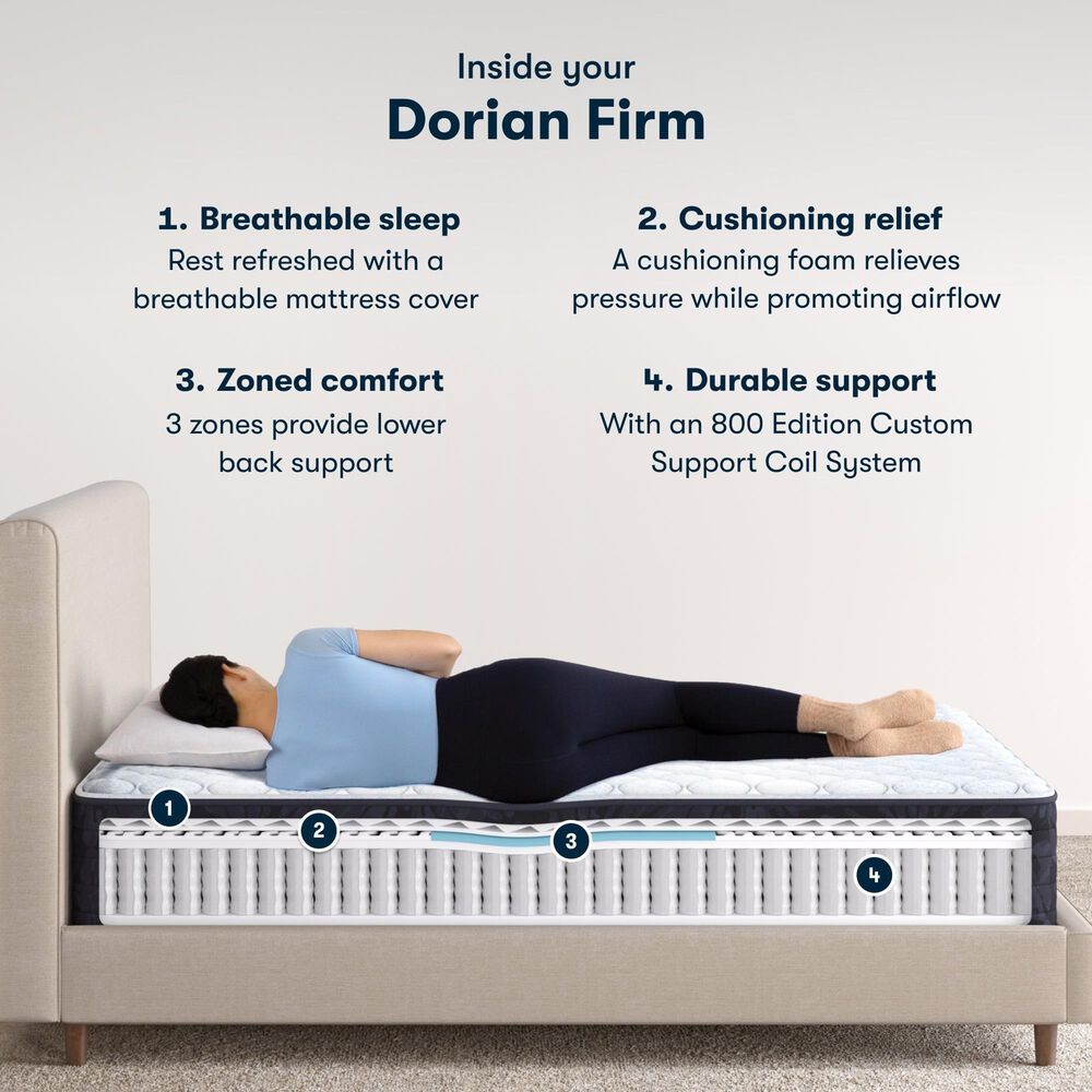 Serta Dorian Firm Twin Mattress, , large