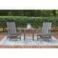 Ashley Cove Beach Outdoor End Table in Gray, , large