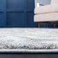 Safavieh Cyrus Shag 2"2" x 9" Beige and Grey Runner, , large