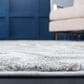 Safavieh Cyrus Shag 2"2" x 9" Beige and Grey Runner, , large