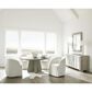 Bernhardt Arcadia Arm Chair in White, , large