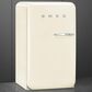 SMEG 4.48 Cu. Ft. Freestanding Compact Refrigerator with Left Hinge in Cream, , large