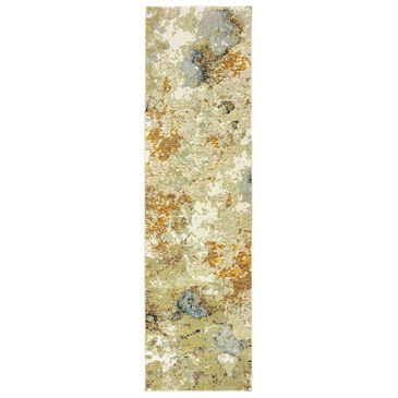 Oriental Weavers Evolution 8031B 2"3" x 8" Gold Runner, , large
