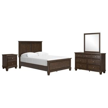 Ashley Danabrin 4-Piece Full Panel Bedroom Set in Brown, , large